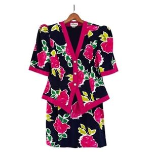 Rimini Pink and Black Cotton Apparel